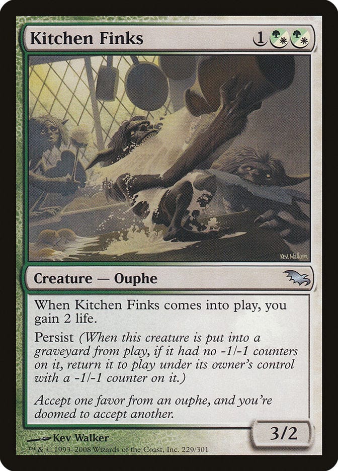 Kitchen Finks [Shadowmoor] Magic: The Gathering