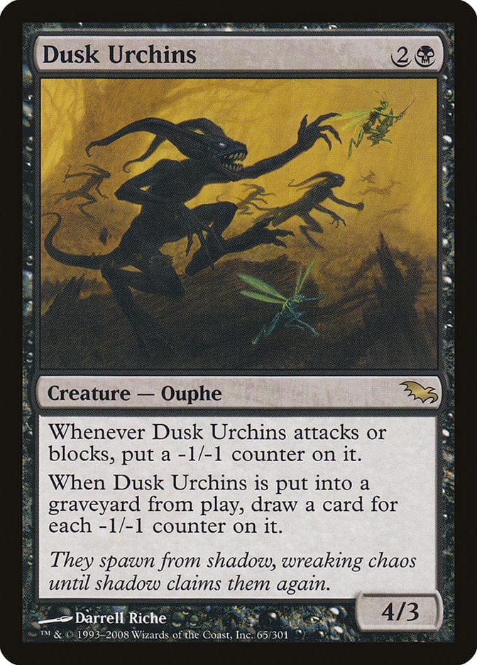 Dusk Urchins [Shadowmoor] Magic: The Gathering