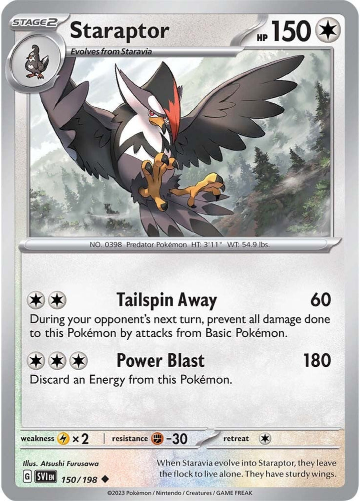 Staraptor (150/198) [Scarlet & Violet: Base Set] Pokémon