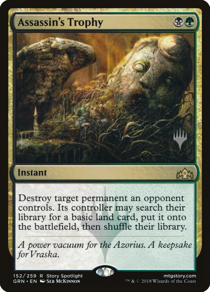 Assassin's Trophy (Promo Pack) [Guilds of Ravnica Promos] Magic: The Gathering