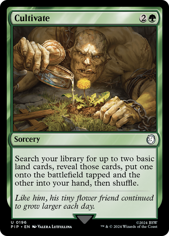 Cultivate [Fallout] Magic: The Gathering