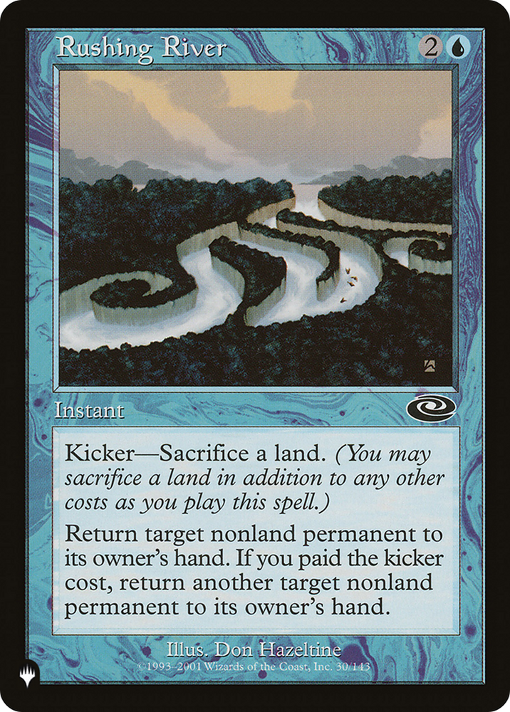Rushing River [The List] Magic: The Gathering
