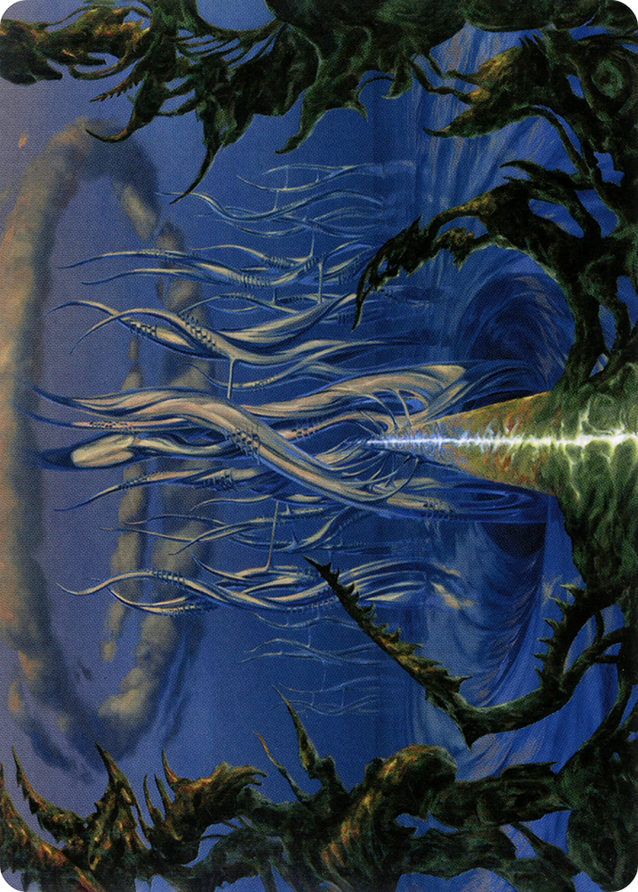Tanglepool Bridge Art Card [Modern Horizons 2 Art Series] Magic: The Gathering