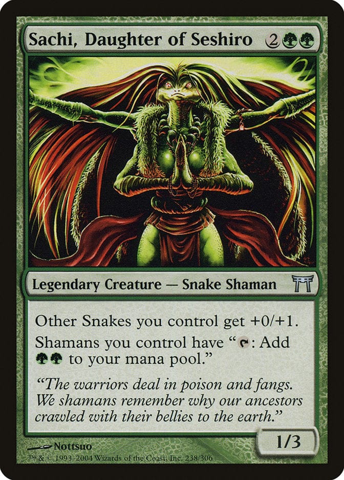 Sachi, Daughter of Seshiro [Champions of Kamigawa] Magic: The Gathering