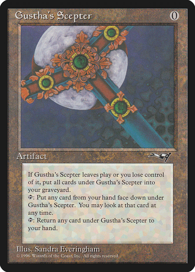 Gustha's Scepter [Alliances] Magic: The Gathering