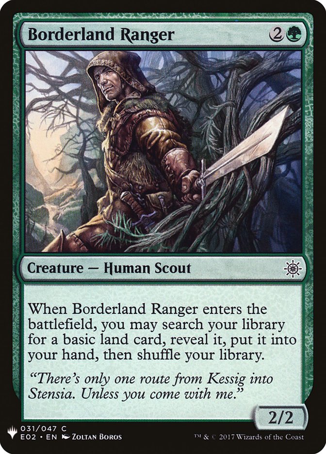 Borderland Ranger [Mystery Booster] Magic: The Gathering
