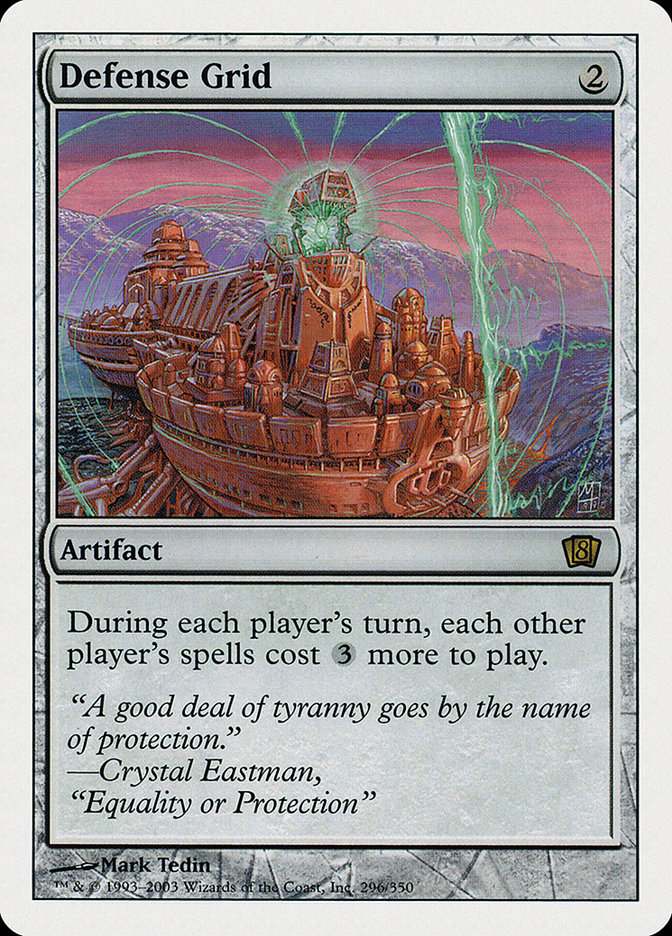 Defense Grid [Eighth Edition] Magic: The Gathering