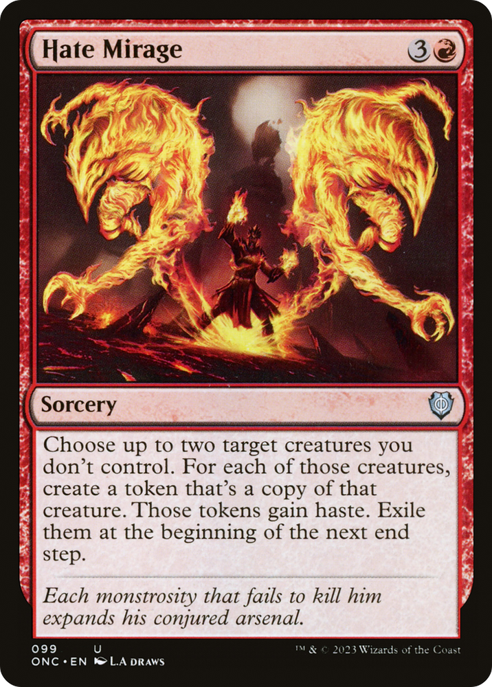 Hate Mirage [Phyrexia: All Will Be One Commander] Magic: The Gathering