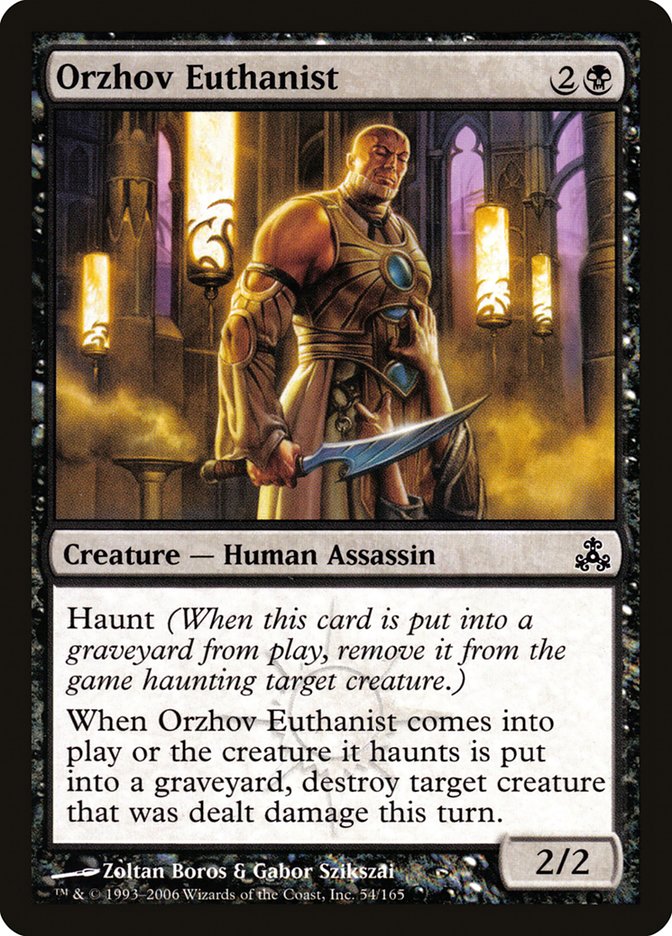 Orzhov Euthanist [Guildpact] Magic: The Gathering
