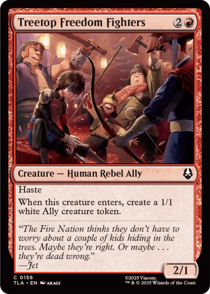 Treetop Freedom Fighters [Avatar: The Last Airbender]