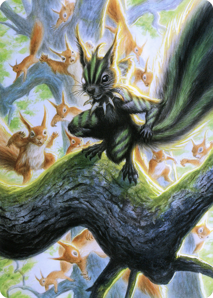 Chatterfang, Squirrel General Art Card (67) [Modern Horizons 2 Art Series] Magic: The Gathering