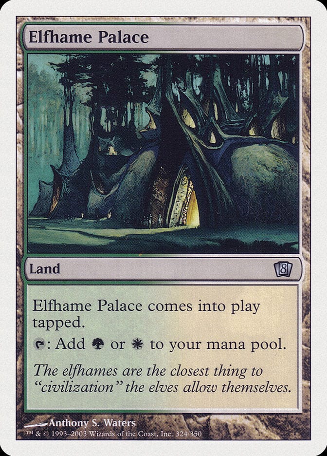 Elfhame Palace [Eighth Edition] Magic: The Gathering