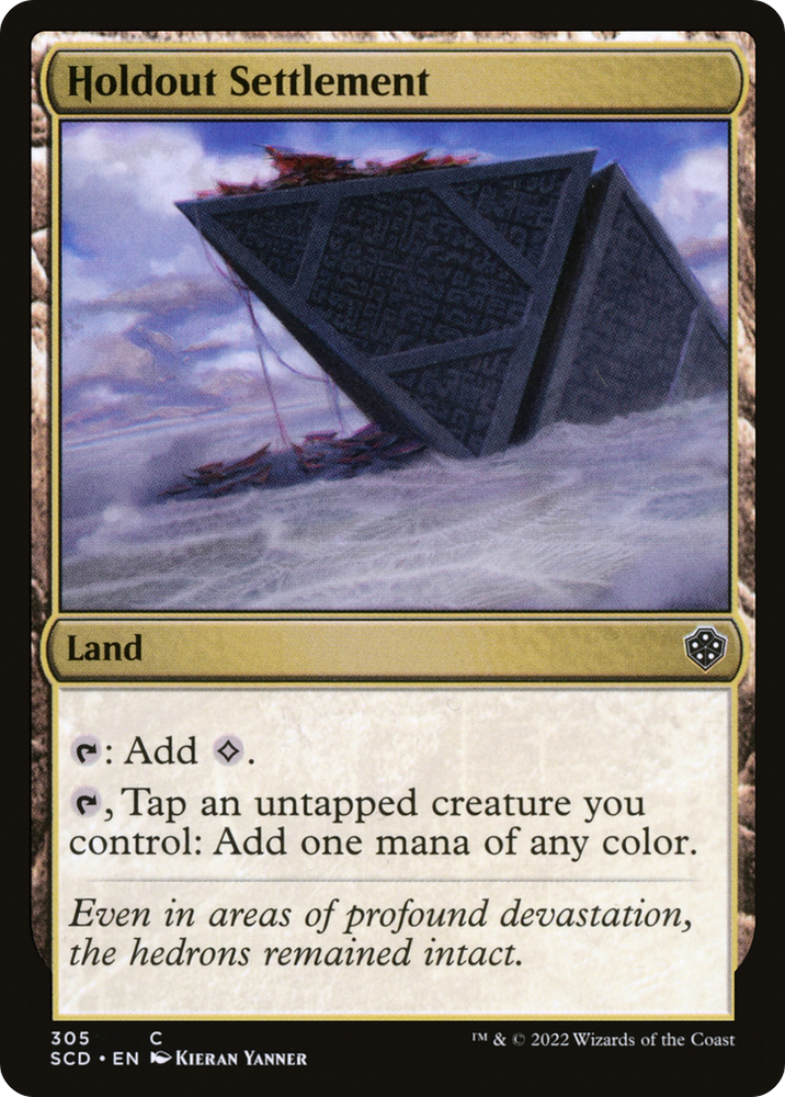 Holdout Settlement [Starter Commander Decks] Magic: The Gathering