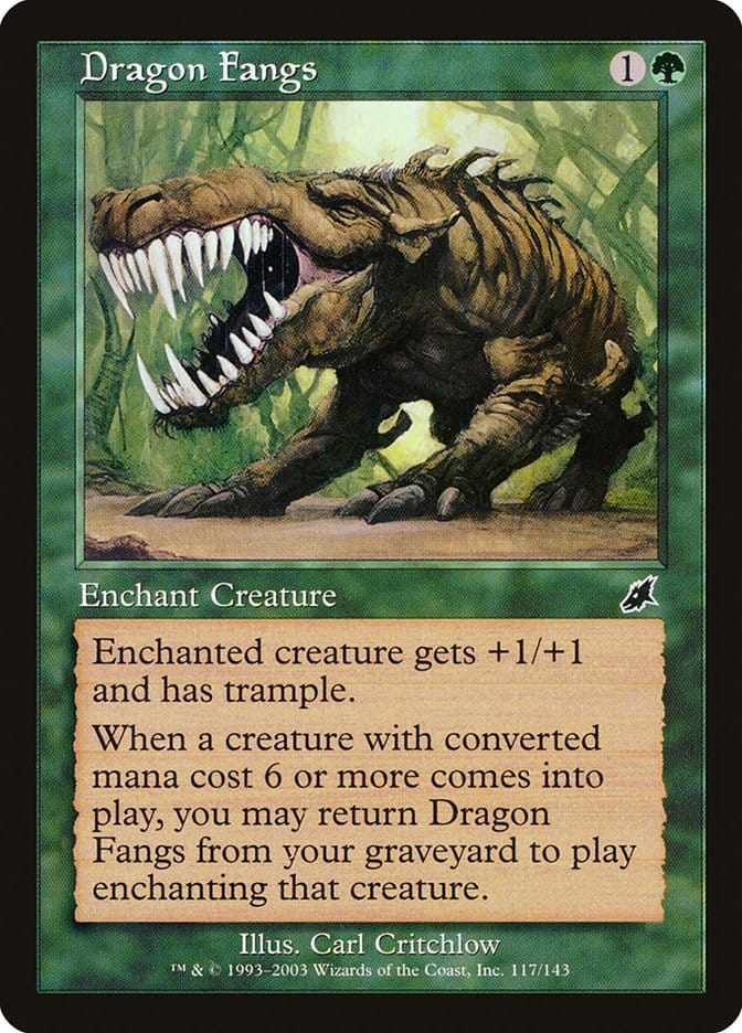 Dragon Fangs [Scourge] Magic: The Gathering