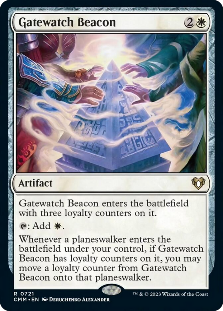 Gatewatch Beacon [Commander Masters] Magic: The Gathering