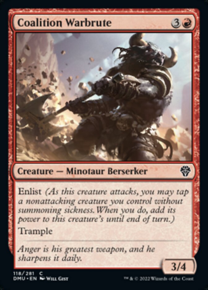 Coalition Warbrute [Dominaria United] Magic: The Gathering