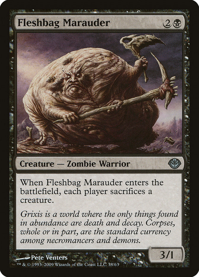 Fleshbag Marauder [Duel Decks: Garruk vs. Liliana] Magic: The Gathering