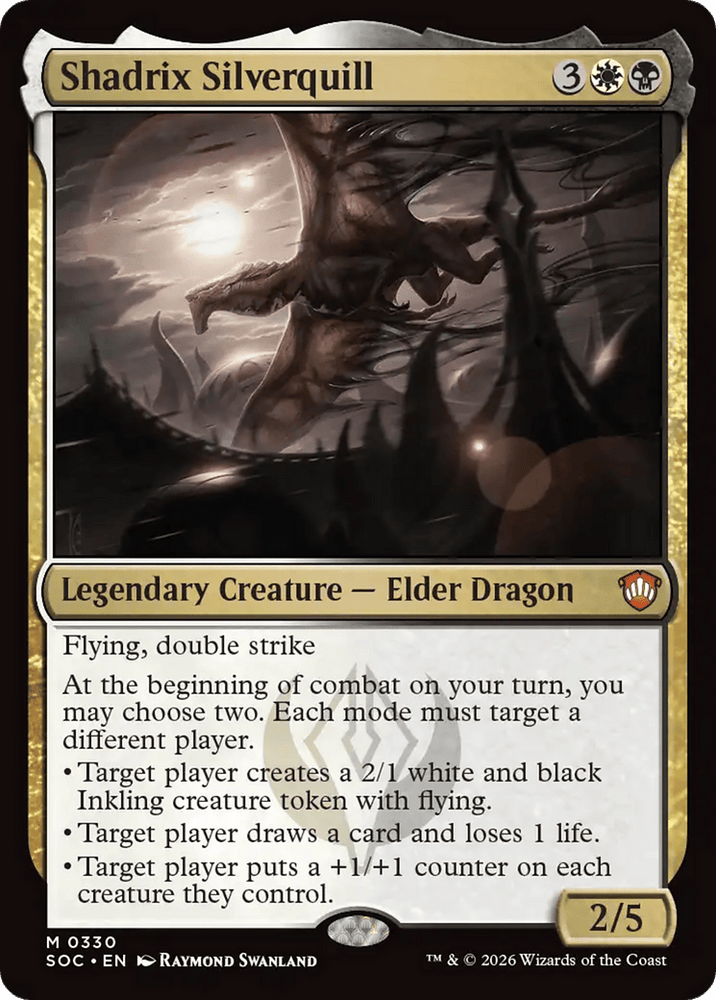 Shadrix Silverquill [Secrets of Strixhaven Commander]