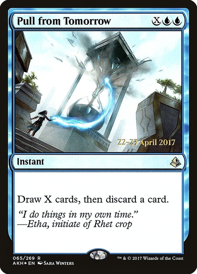 Pull from Tomorrow [Amonkhet Prerelease Promos] Magic: The Gathering