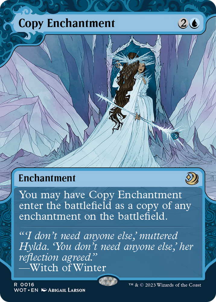 Copy Enchantment [Wilds of Eldraine: Enchanting Tales] Magic: The Gathering
