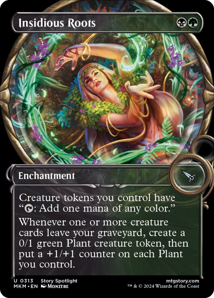 Insidious Roots (Showcase) [Murders at Karlov Manor] Magic: The Gathering