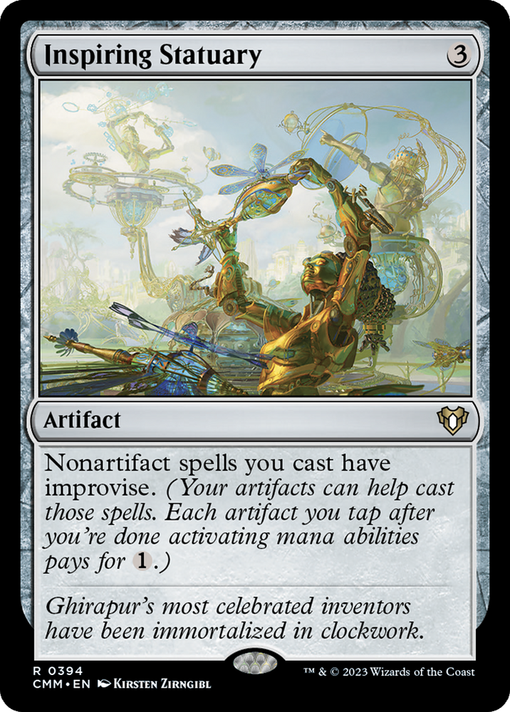 Inspiring Statuary [Commander Masters] Magic: The Gathering