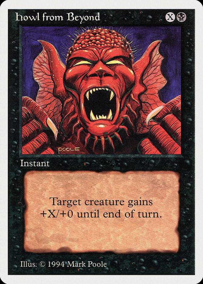 Howl from Beyond [Summer Magic / Edgar] Magic: The Gathering
