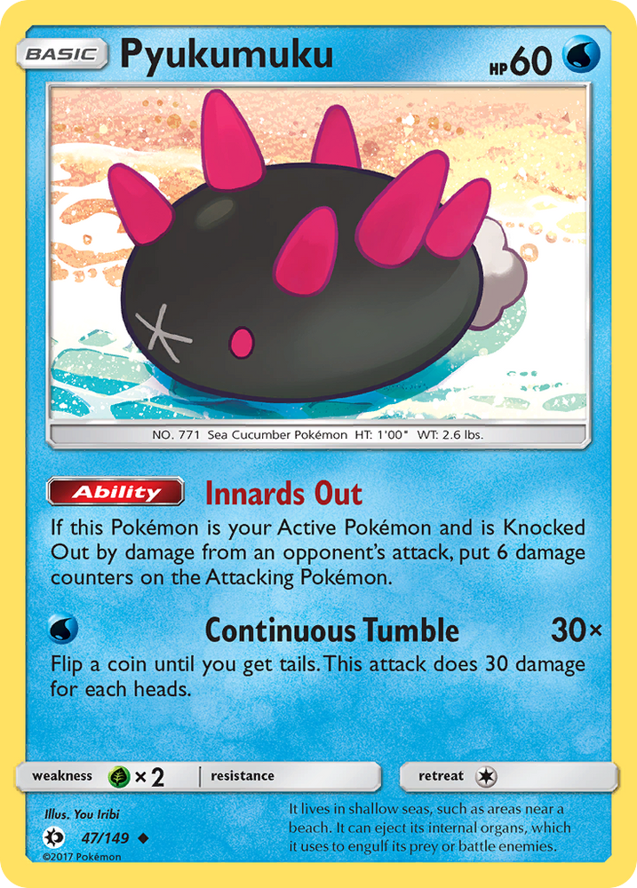 Pyukumuku (47/149) [Sun & Moon: Base Set] Pokémon