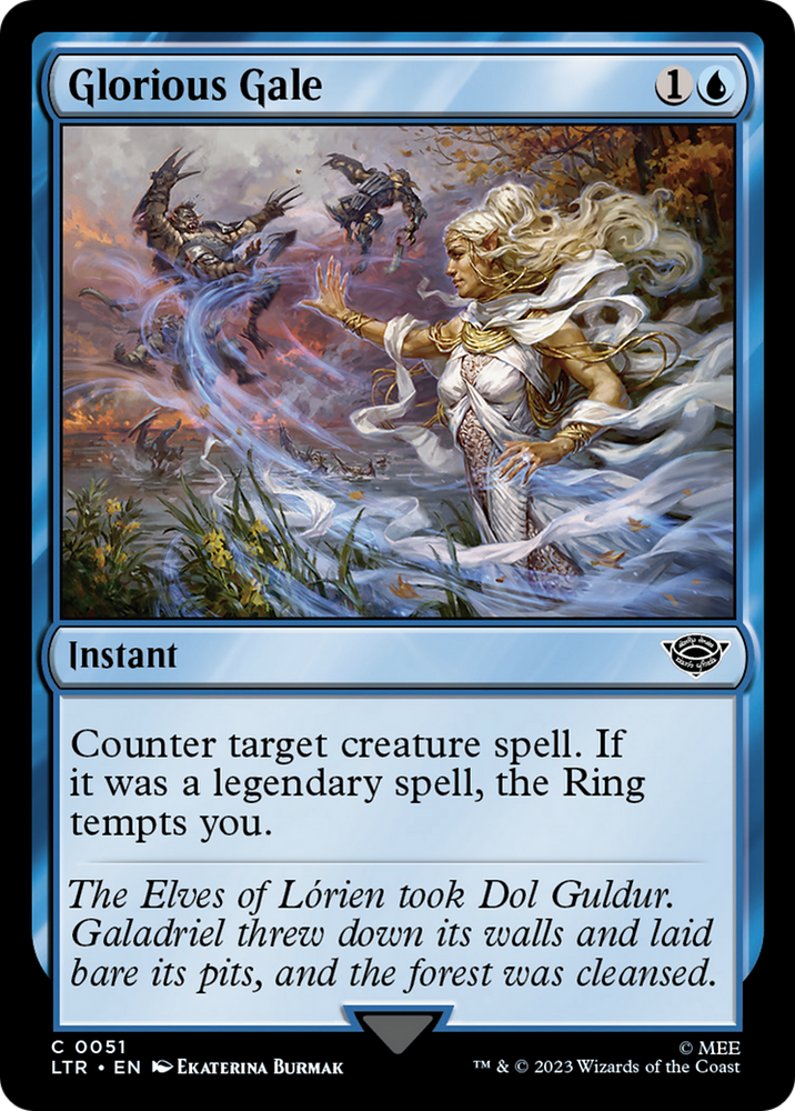 Glorious Gale [The Lord of the Rings: Tales of Middle-Earth] Magic: The Gathering