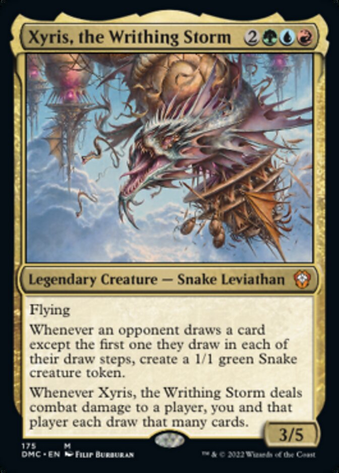 Xyris, the Writhing Storm [Dominaria United Commander] Magic: The Gathering