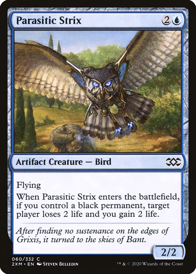 Parasitic Strix [Double Masters] Magic: The Gathering