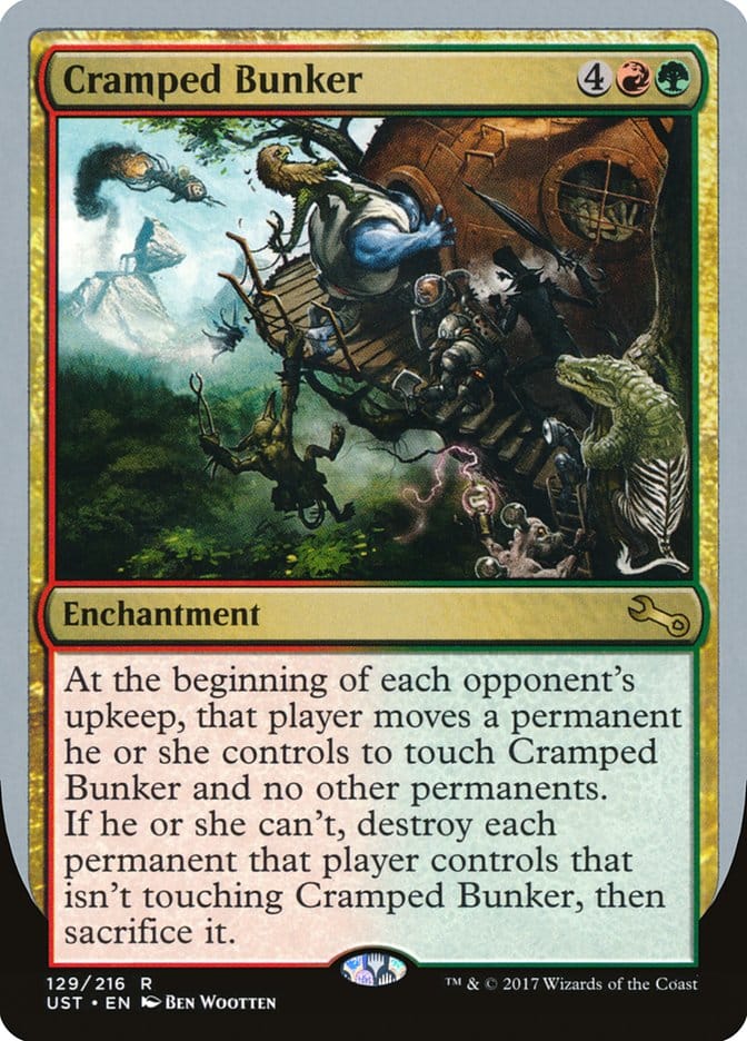 Cramped Bunker [Unstable] Magic: The Gathering
