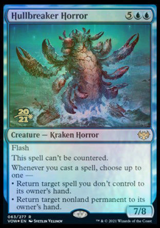 Hullbreaker Horror [Innistrad: Crimson Vow Prerelease Promos] Magic: The Gathering