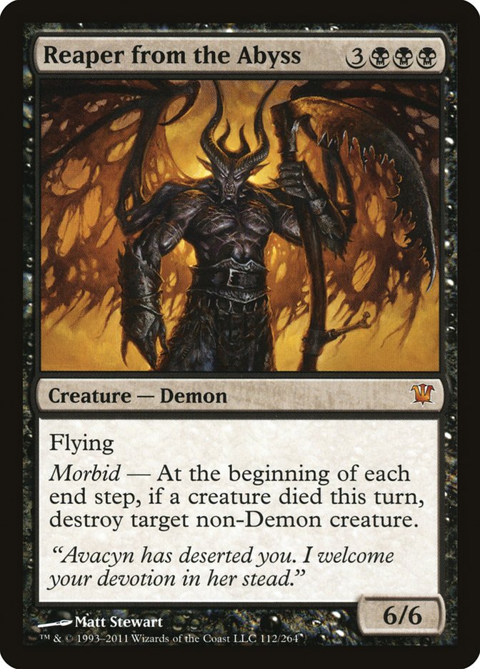 Reaper from the Abyss [Innistrad] Magic: The Gathering