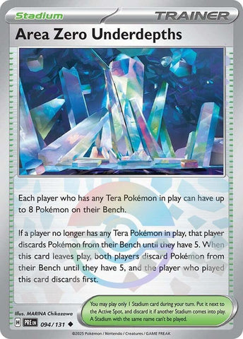 Area Zero Underdepths (094/131) (Poke Ball Pattern) [Scarlet & Violet: Prismatic Evolutions] Pokémon