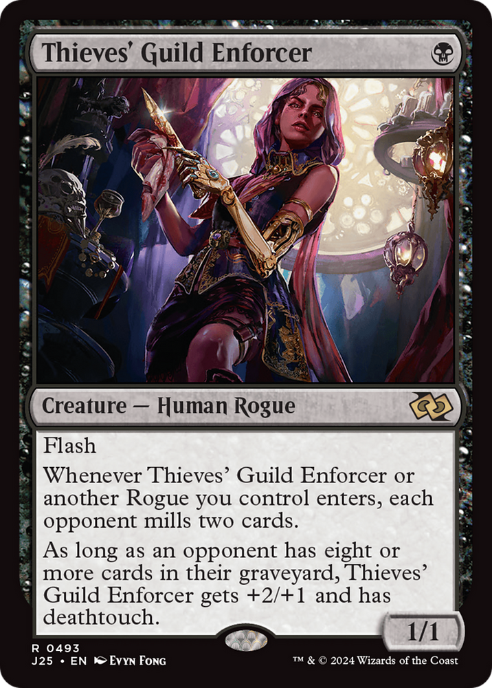 Thieves' Guild Enforcer [Foundations Jumpstart] Magic: The Gathering
