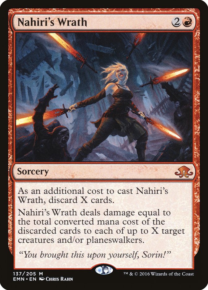 Nahiri's Wrath [Eldritch Moon] Magic: The Gathering