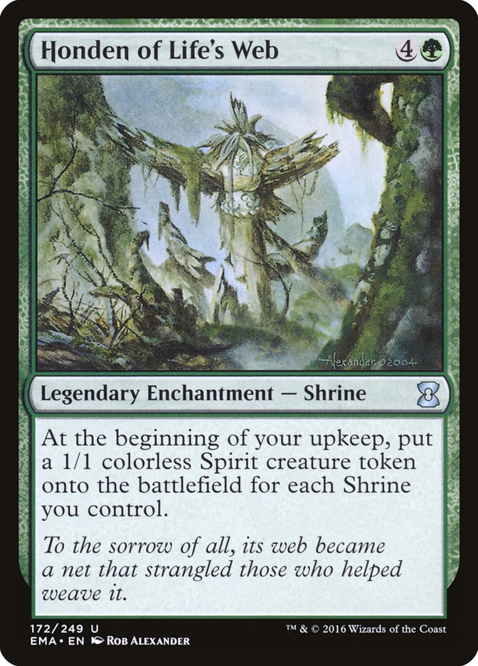 Honden of Life's Web [Eternal Masters] Magic: The Gathering