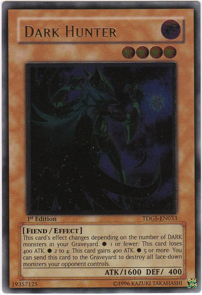 Dark Hunter [TDGS-EN033] Ultimate Rare - Yugioh Cards For Your TCG Needs!