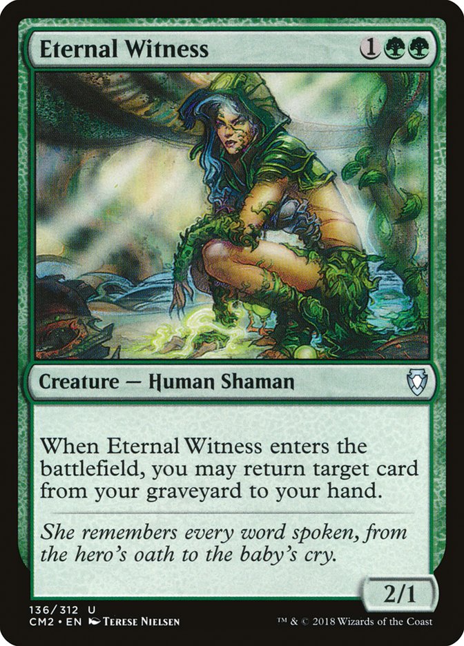 Eternal Witness [Commander Anthology Volume II] Magic: The Gathering