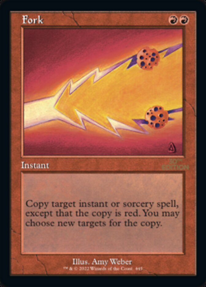 Fork (Retro) [30th Anniversary Edition] Magic: The Gathering