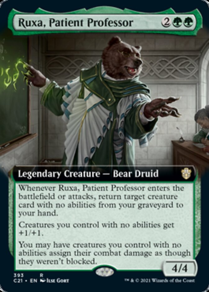 Ruxa, Patient Professor (Extended Art) [Commander 2021] Magic: The Gathering