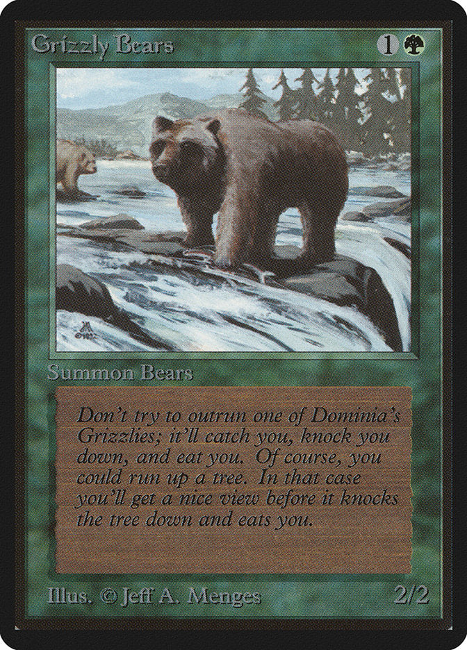 Grizzly Bears [Beta Edition] Magic: The Gathering