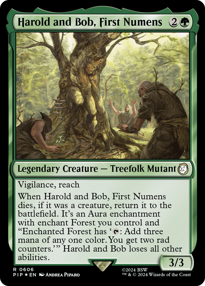 Harold and Bob, First Numens (Surge Foil) [Fallout] Magic: The Gathering