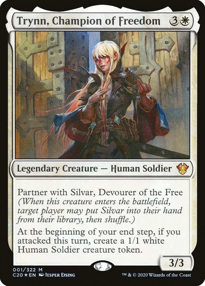 Trynn, Champion of Freedom [Commander 2020] Magic: The Gathering