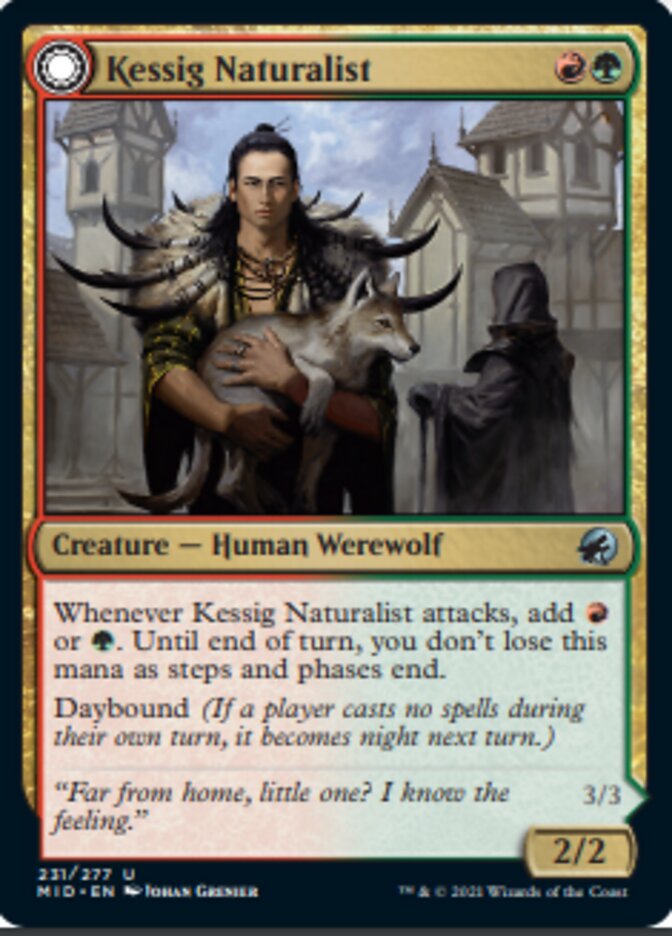 Kessig Naturalist // Lord of the Ulvenwald [Innistrad: Midnight Hunt] Magic: The Gathering