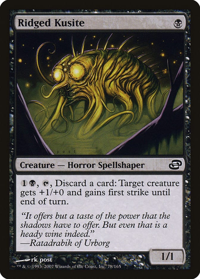 Ridged Kusite [Planar Chaos] Magic: The Gathering