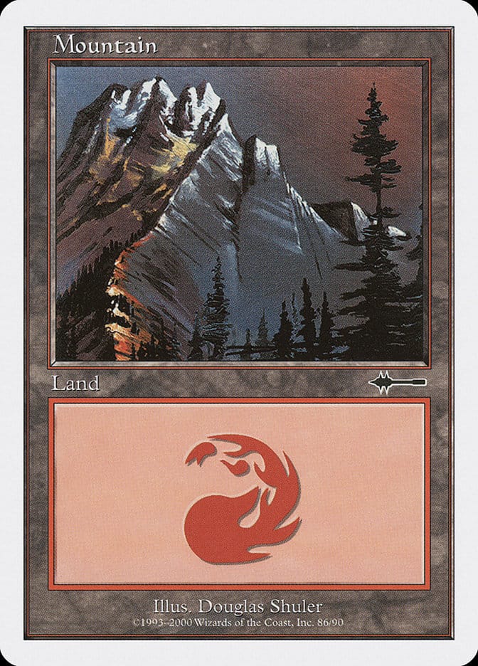 Mountain (86) [Beatdown] Magic: The Gathering