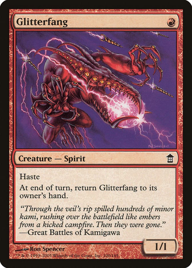 Glitterfang [Saviors of Kamigawa] Magic: The Gathering