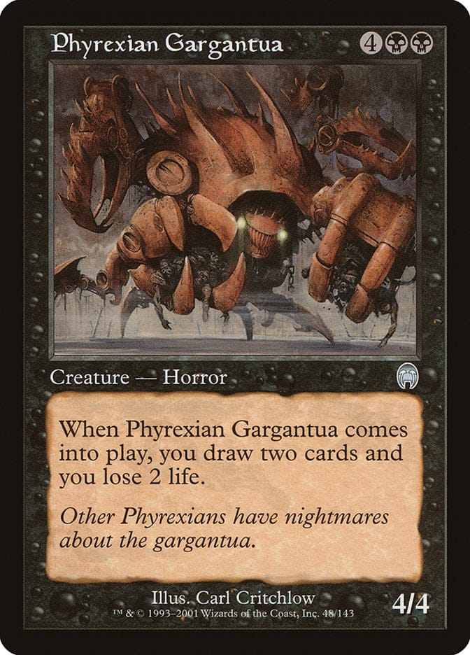 Phyrexian Gargantua [Apocalypse] Magic: The Gathering